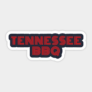 Tennessee BBQ Sticker